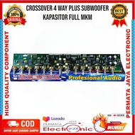 KIT Crossover AKTIF 4 WAY PLUS SUBWOOFER