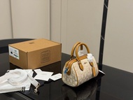 Coach Mini Rowan Signature Boston Handbag