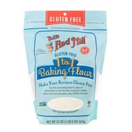 Bob’s Red Mill Gluten Free 1 to 1 Baking Flour 無麩質 1比1通用烘焙麵粉 22oz / 624g【039978034533】