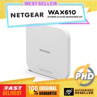 NETGEAR WAX610 Wireless WiFi 6 AX1800 PoE Multi-Gig Cloud Managed Access Point