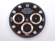 Original Rolex Daytona Black Diamond 116509 116519 116520 Dial 錶面 錶盤 勞力士 地通拿