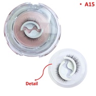 Bulu Mata Palsu Knot Free Tanpa Lem Eyelashes Extension Natural 3D Berperekat Yang Dapat Digunakan K