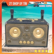 Loa Karaoke xách tay KIOMIC K9PRO 450W Mạch 13 Nút Chỉnh 2 Bass 4 Trung  2 Treble Có Cổng Ghita