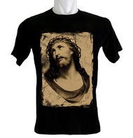 Kaos Yesus Mahkota Duri Sephia