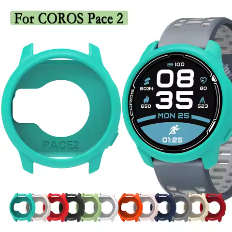 Soft Silicone Watch Case For COROS PACE 2 High Quality Rubber Cover Protective Shell Watch Pretty De