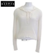 เสื้อสเวตเตอร์ Christian Dior สี Ecru รุ่น Dioriviera ไซส์ 34 สภาพดีเยี่ยม รหัส 444S64AM789