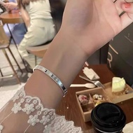 9999 Sterling Silver Bracelet Female Kaleidoscope Clover Closed Pure Silver Bracelet Solid Fashion Y