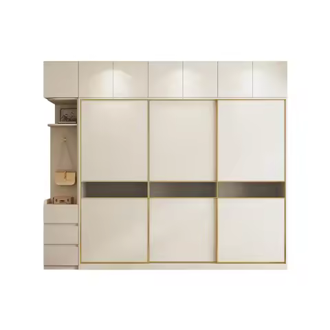 for One door to the top 3m ultra high sliding door wardrobe 2.9 2.8 2.7 5.6 2m master bedroom storag