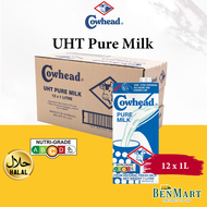 [BenMart Dry] Cowhead UHT Pure Milk 1L Carton Deal - Australia - Halal