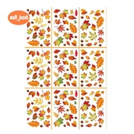 Fall Window Clings Autumn Window Clings for Glass Autumn Window Stickers Fall Window Stickers Thanks
