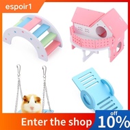 ESPOIR Hamster Hideout Cabin Castle 2 Layers House Playing Toy