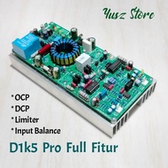 Kit D1K5 Pro Full Feature Class D 1k5 power Amplifier