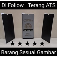 LAYAR Spy Ceramic Anti Kepo VIVO Y91C / Follow Bright ATS / Front Screen Protector for Mobile Phones