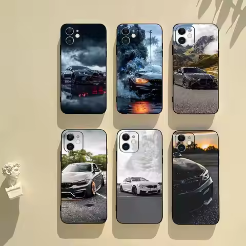Sport Cars R- BMWs Phone Case Black Phone Case For IPhone 17/16/15/13/14 Pro Max/ 11Plus/X/Xr/Xs Max