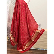 S-5XL - Readymade Cotton Punjabi Suit - Nirmalya Hand Printed 3Pc Set, ST1225