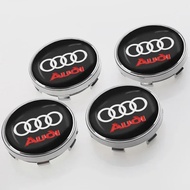 Audi | 4pcs 60mm Car Wheel Center Hub Cap Rim Cover Emblem Stickers For Audi A4 B5 B6 B7 8P 8V 8L A5