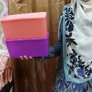 [1 PC HOT ITEM] READY STOCK TUPPERWARE DOUBLE SO FRESH BIG BOX O FRESHNESS 3.1L