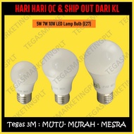 [Tegas] 5W 7W 10W LED BULB E27 Light Bulb Energy Saving Lamp Downlight 240V Par Men