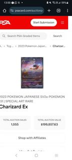 收ptcg pokemon charizard psa 9