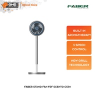 Faber Stand Fan FSF SCENTO C5311 Built-In Aromatherapy 3 Speed Control FSFC5311 Kipas Berdiri