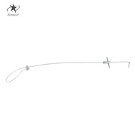 [Fenteer] Adjustable Pig Holder Hog Catcher Snare - Cross Handle, Easy to Use 1m/3.3ft