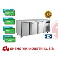 SYI FRESH 3 Doors Counter Refrigerator Chiller 6FT DWF18M3-76