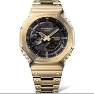 銅鑼灣店/太子店門市 Casio G-SHOCK 金屬 農家橡樹系列 GM-B2100GD Casio GM-B2100GD-9A All Metal 全金屬 全鋼 GM-2100 GM-B2100 GA-2100 Stainless Steel 鋼 經典 熱賣 人氣 gmb2100 一年保養 [香港行貨] GA2100 GM-2100D B2100GD GM- B2100GD-9