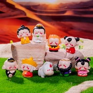 Set tây du ký 9 nhân vật dễ thương trang trí đỉnh màn hình decor góc làm việc taplo ô tô quà tặng