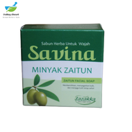 Savina Minyak Zaitun Sabun Herbal untuk memutihkan dan mencerahkan kulit wajah secara alami