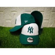 [New Era] NY Curved Snapback Cap