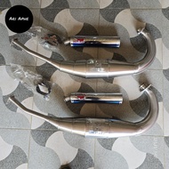 knalpot R9 SENTUL original kawasaki NINJA 150 RR NEW - RR OLD