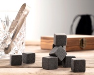 愛爾蘭Galway 威士忌冰酒石9入禮盒 黑玄武岩/白瑪瑙 2款任選