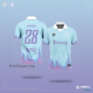 Baju Viral Murah Tiktok Streetwear Jersey Custom Name Purple Edition Select Berkolar Custom 2023 Budak Jersi Baju Lelaki Viral Ootd Tshirt Retro Collar Jersey