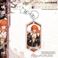 Wuthering Waves/Augusta/Uno Two-Dimensional Game Double-Sided Acrylic Keychain/fefjf