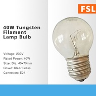 (SG Seller) G45 E27 Phillips G4 GU10 MR16 Tungsten Lamp Halogen Bulb for Microwave Oven Light Dimmab