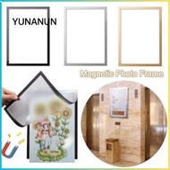YUNAUN self-adhesive magnetic photo frame, unique wall decoration solution for photos and certificat