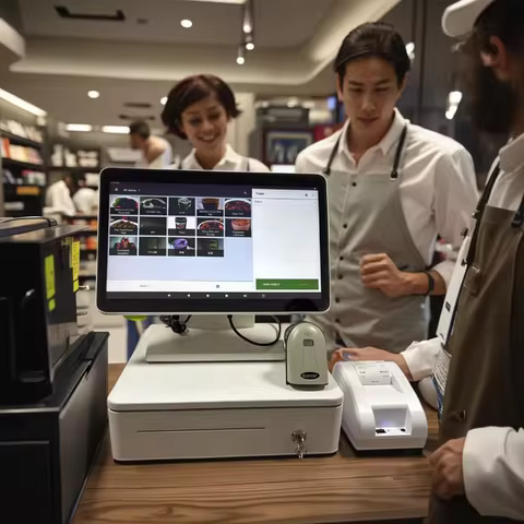 14inch New Android Touch Pos System All in one Touch Screen Pos All In One Pc Pos Terminal With Prin
