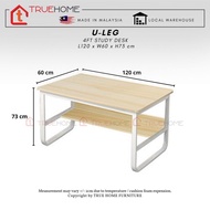 [True Home] U-LEG 4FT Study Desk | Gaming Table | Writing Table | Office Desk | Meja Belajar | Meja 