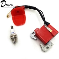 IGNITION COIL for 43cc 47cc 49cc Mini Quad Pocket Dirt Bike ATV 2-Stroke Engine part with L7T spark 