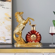 Household Wine Rack Decorations Western Decorations Western Napoleon Resin Wine Rack High-End Obliqu