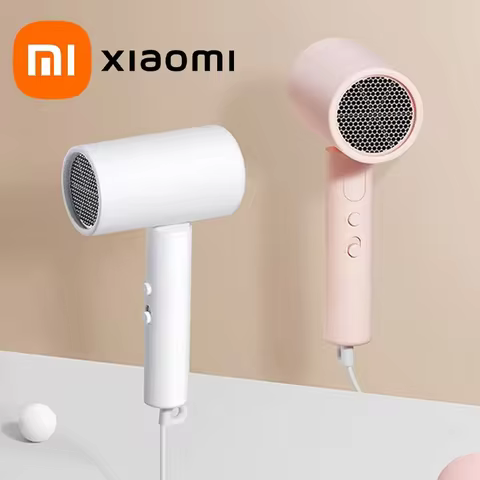 XIAOMI MIJIA Portable Anion Hair Dryer H101 Quick Dry Professinal Foldable 1600W 50 Million Negative