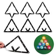6Pcs Magic Ball Rack,Billiards Ball Rack Holder Sheet,for 8, 9,10 Ball Combo Pack and Snooker