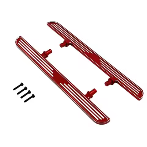 Fit for YK 1/10 YK4106 YK4107 RC Car Metal Modified Left And Right Foot Pedal Parts