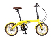 Shulz Foldable Bicycle Hopper 3 (Yellow, 16")