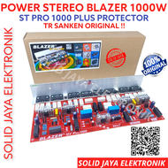 KIT POWER BLAZER HYPER PRO 1000W PLUS PSU TR SANKEN ASLI AMPLIFIER AMPLI 1000 WATT W 1000WATT ORI SANKEN 2SA1949 2SCC5200 BLAZER HYPER PRO STEREO 1000W BELL BGR ASLI ORIGINAL