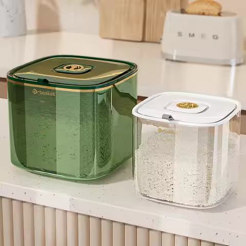 Household Multigrain Storage Box, Clothing M Bucket, Insect-Proof, Moisture-Proof, Sealed, Rice Can,