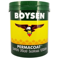 Boysen Permacoat Latex Paint 4L ( Flat Latex White / Gloss Latex White)