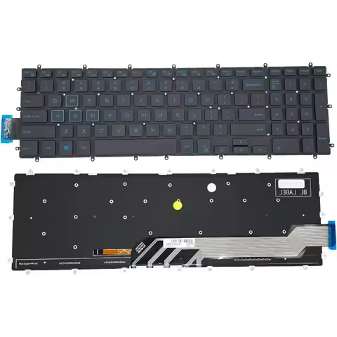 Replacement US laptop Keyboard Compatible for Dell Inspiron G3 15 3579 3779 G5 15 5587 G7 15 7588 Bl