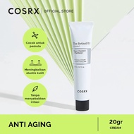 【COSRX】 The Retinol 0.1 Cream Size - 20 ml เรตินอล บริสุทธิ์ 0.1% ซุปเปอร์ วิตามิน อี + แพนทีนอล.