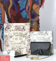 Dior Oblique Woc 黑色 链条包